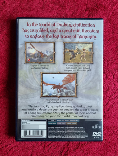 Drakan The Ancient Gates Playstation 2 (Usado)