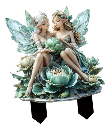 Estaca De Jardín De Hadas, Letrero Decorativo Para Patio,
