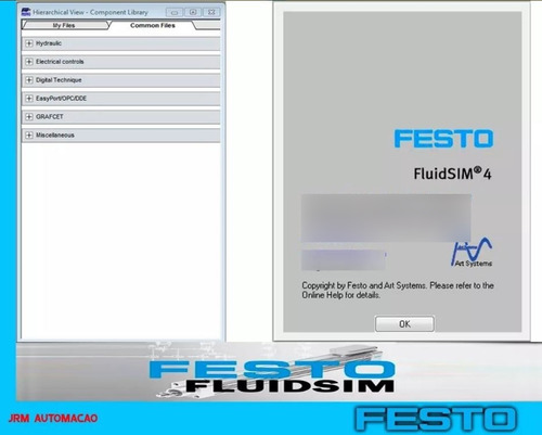 Software Fluidsim V4.5d + V1.70 Hidráulica Festo Versão Full