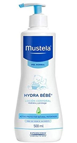 Mustela Hydra Bebé Loción Corporal 500ml Protege Su Piel