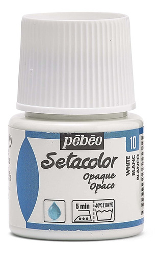 Setacolor Pintura Opaca Para Tela  fl Oz Color Blanco