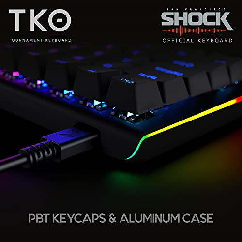 Teclado Mecánico Kinesis Gaming Tko | Interruptor Táctil Mar