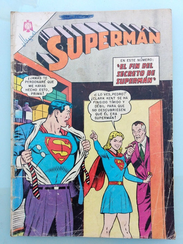 Superman N° 497 - Editorial  Novaro N 1965 Batman Supergirl