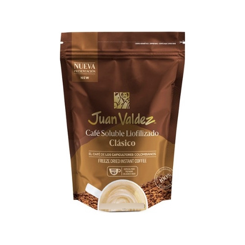 Café Clásico Liofilizado Juan Valdez 250 Gr