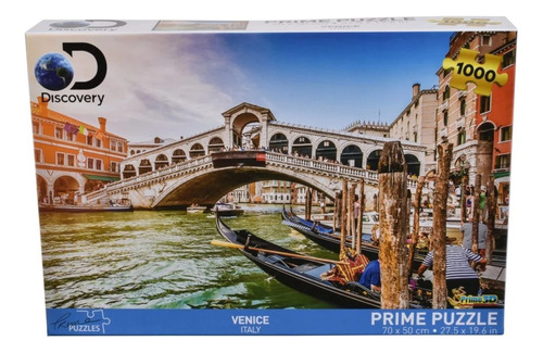 Rompecabezas Prime Puzzle Venice Italy Discovery 1000 Piezas