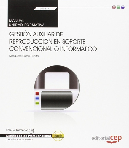  Manual Gestion Auxiliar Reproduccion En Soporte Convenciona