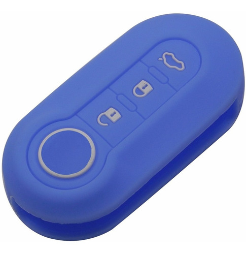 Accesorio Protector Silicona Para Llave Fiat 3 Botones