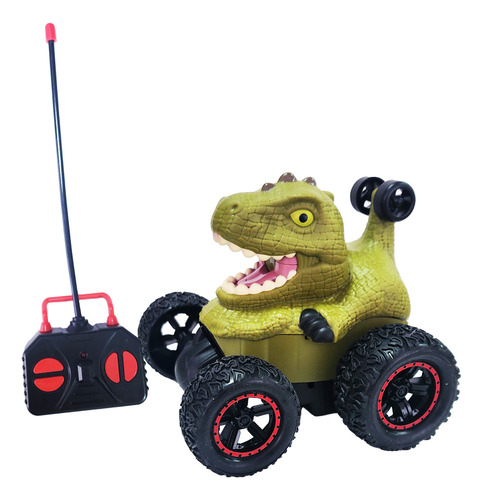 Carro Dinosaurio 360 Grados Control Remoto Recargable Niños