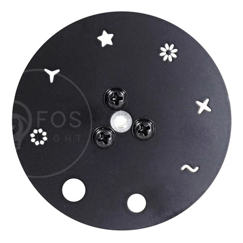 6x Moving Head Beam 100w Led Prisma 360º 8 Desenhos + Cores