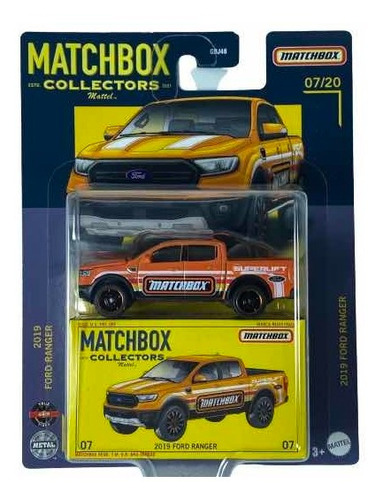 Matchbox Collectors 2019 Ford Ranger Superlift