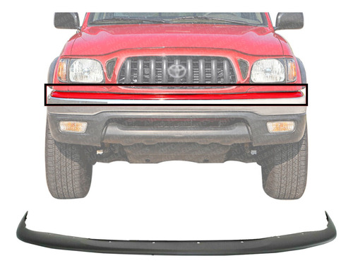 Moldura Defensa Delantera Toyota Tacoma 2001 2002 2003 2004