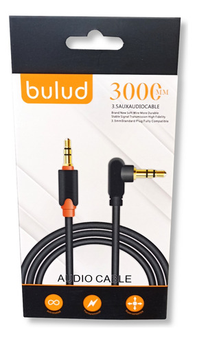 Cable Extensión Audífono Audio 3.5mm 3 Metros 3 Polos