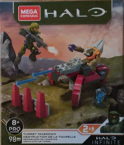 Figuras Mega Construx Halo Infinite Turret Takedown 2