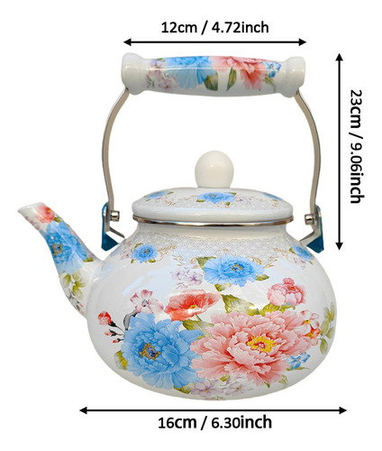 Tetera Decorativa Hervidor De Agua Con Mango Hervidor De Té