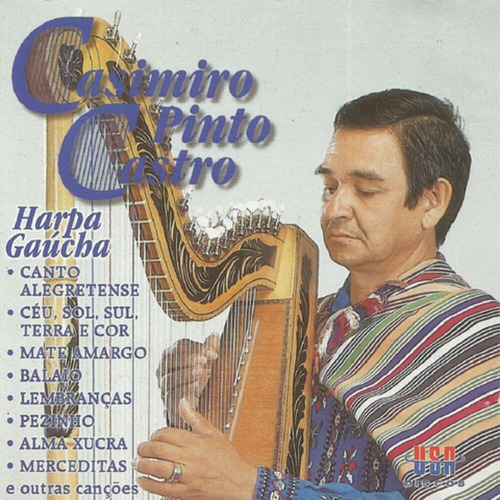 Cd - Casimiro Pinto Castro - Harpa Gaúcha (usado)