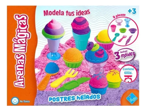 Arenas Mágicas Postres Y Helados Kinetica Duende Azul 7219f 