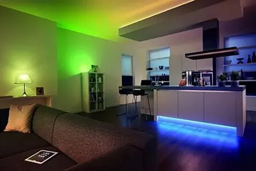 6 Metros Mangueira Led Rgb 5050 Sanca + Controle E Fonte | Parcelamento sem  juros