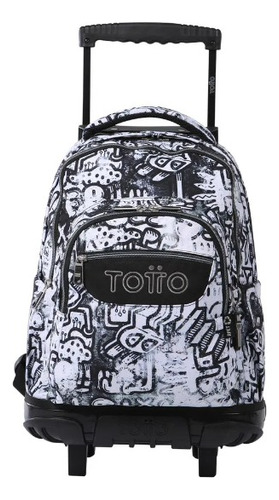 Mochila Escolar Con Ruedas Niño Bomper Renglon Totto