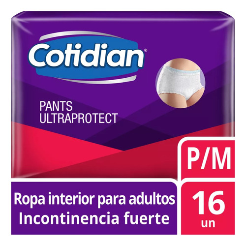 Pants Cotidian Ultra Protect Talla P/m 48 Unidades