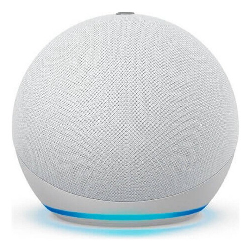 Amazon Echo Dot 4th Gen con asistente virtual Alexa glacier white 110V/240V