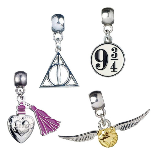 Conjuntos De Dijes De Joyería Con Licencia Oficial De Harry