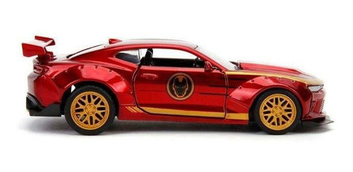 Iron Man Carro De Colección A Escala Chevy Cámaro Jada Toys