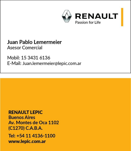 Renault Logan 1.6 Life $250.000 A Tasa 0% Tomo Permuta Jl