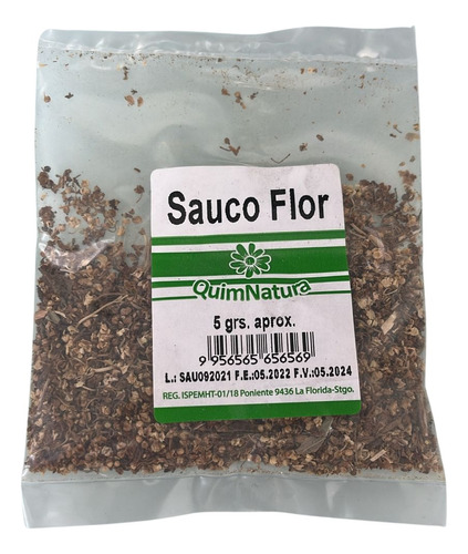 Flores De Sauco 5grs Para Infusión 