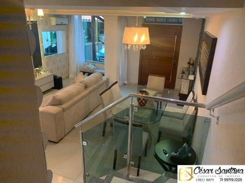 Imagem 3 de 5 de Excelente Casa Triplex Á Venda 3/4 Com Piscina E Área Gourmet Privativas | Stella Maris