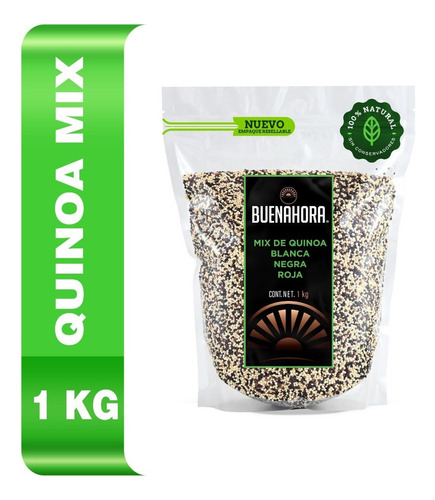 Quinoa Mix Blanca, Roja Y Negra Buenahora® Gluten Free 1 Kg