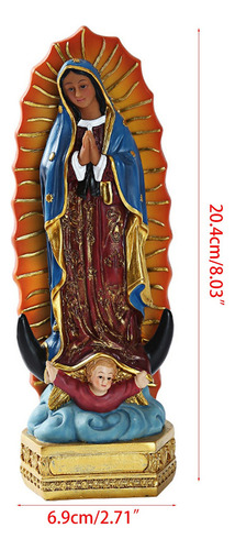 Nossa Senhora Guadalupe México Virgem Maria Estatuetas Ac