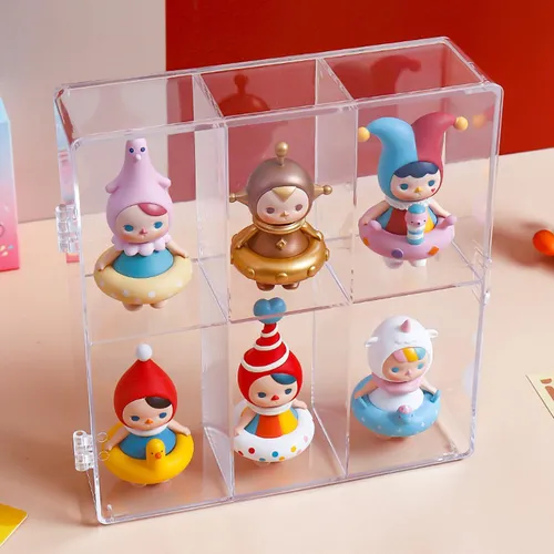 Nuevo Estante De Exhibición De Figuras De Acción 6 Rejillas