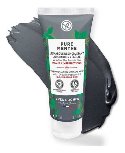 Mascarilla Facial De Carbon Anti Imperfecciones Yves Rocher