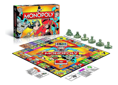 Monopoly - Dc - Liga De La Justicia