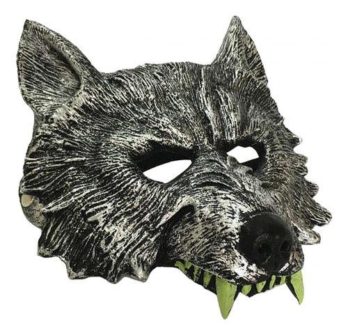 Máscara De Lobo Holloween Hombre Lobo Máscara De Terror