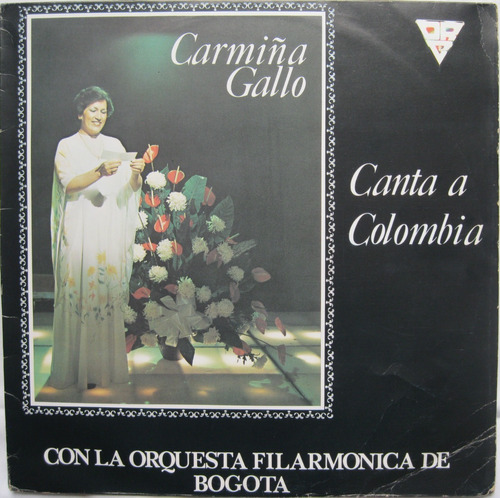 Carmiña Canta A Colombia Vol.1 Lp Vinilo Acetato