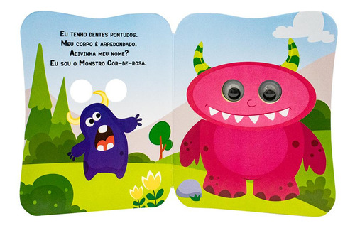 Olhinhos Curiosos: Monstros, De Mammoth World. Editora Brasileitura, Capa Dura Em Português, 2023
