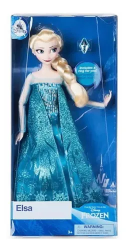 Mu eca De Disney Store De Frozen Elsa Env o gratis