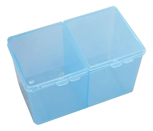 Caja Para Hisopos De Maquillaje, Soporte Para Bolas De Azul