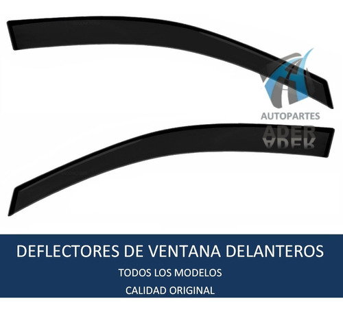 Deflectores Ventanilla Del. P Up Luv 92 A 96 C/doble Adh