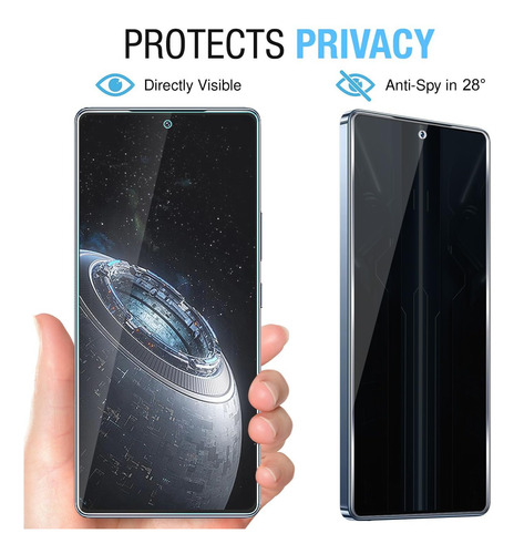Film Protector Pantalla Privacidad Anti Espía Para Infinix Note 40 Pro