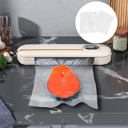 Máquina Selladora Al Vacío, Adaptador De Ee. Uu. Dorado