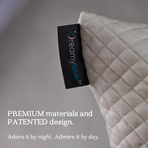 Almohada Dreamyblue Ajustable Con Relleno De Espuma (queen)