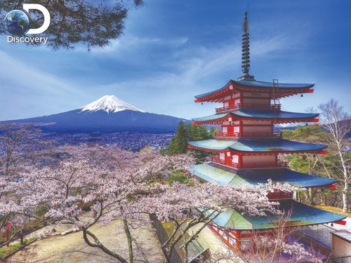 Imagen 2 de 6 de Puzzle Rompecabezas 3d 1000 Piezas Monte Fuji Japon Prime 3d