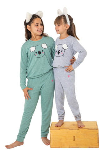 Pijama Infantil Lanilla Koala 23052 Hasta T14 Bianca Secreta