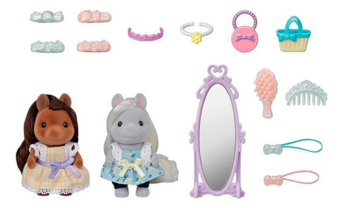 Sylvanian Families Stylist Pony Friends Set Ternurines F-17