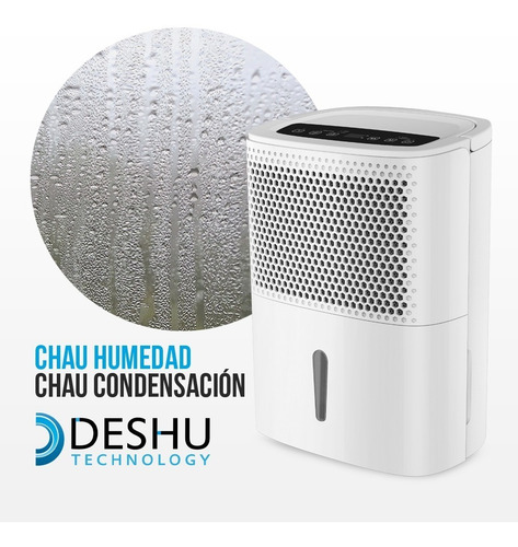 Deshumidificador Eléctrico Deshu Technology D-10 Color Blanco