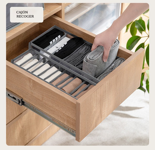 6pz Organizadores Ropa Caja Almacenamiento De Ropa Plegable