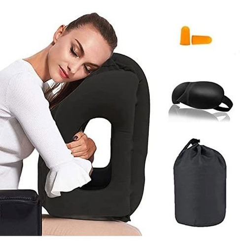Almohada De Viaje Inflable, Almohada De Cuello De Avión.