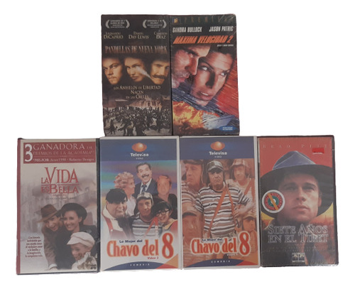 Lote De Peliculas Vhs Nuevas Selladas (ofertas) El Chavo 